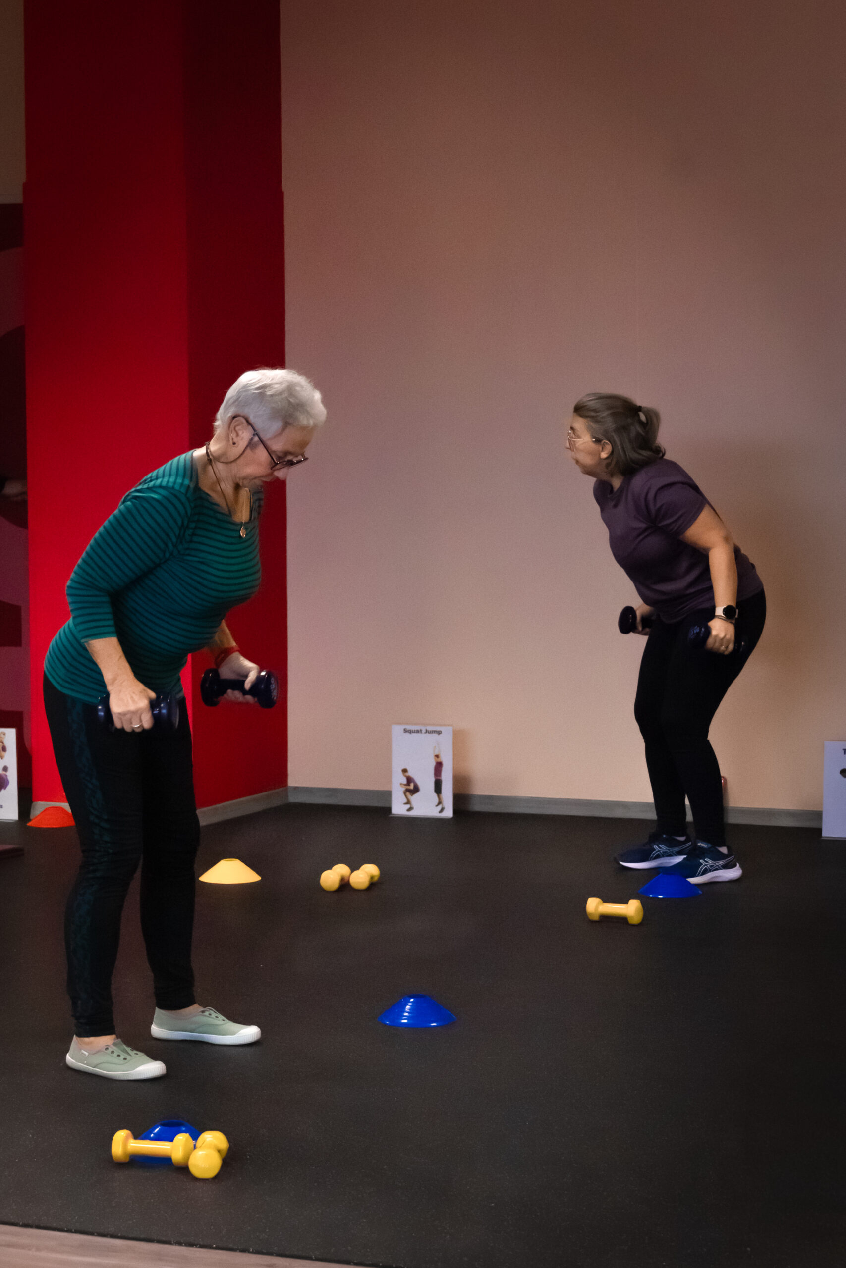 Cours collectifs par les adhérentes